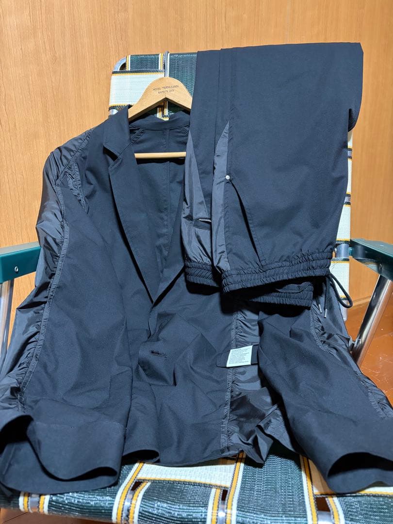 【特価】CITERA 黒 スーツ上下セット visvim