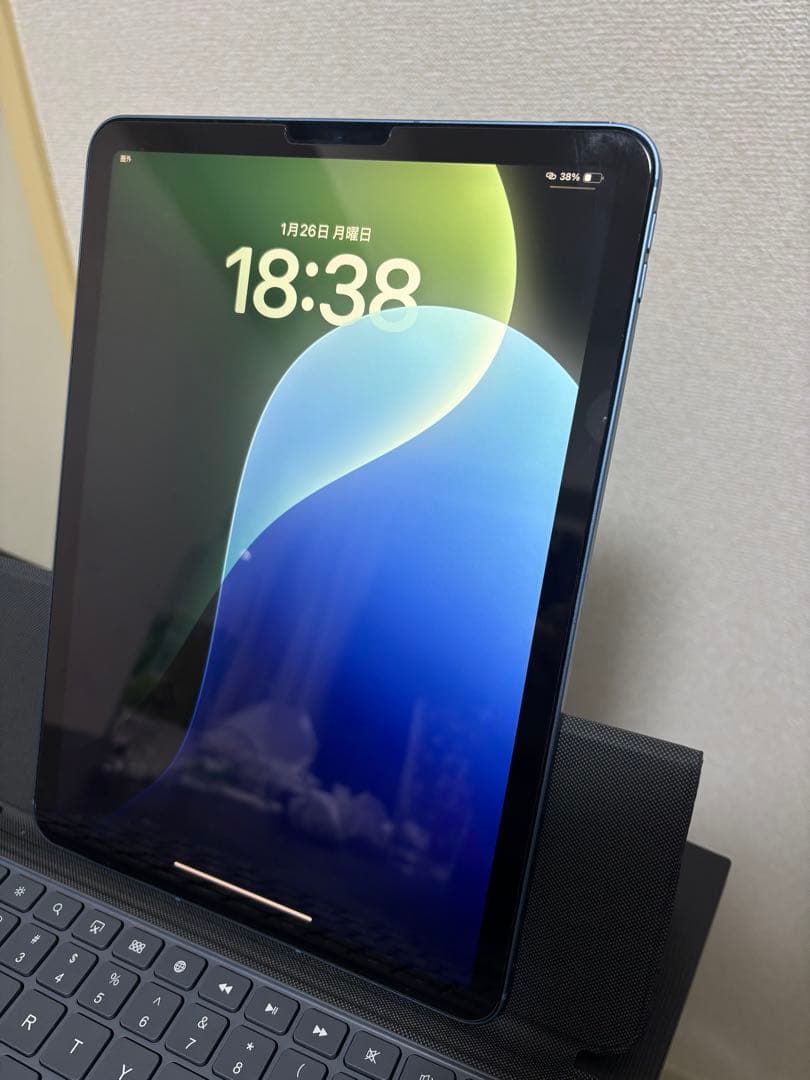 「美品」Apple iPad Air第5世代 (ブルー) 10.9インチ