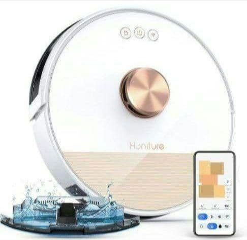 ロボット掃除機　自動掃除機　水拭き両用　高精度マッピング　2500Pa強力吸引