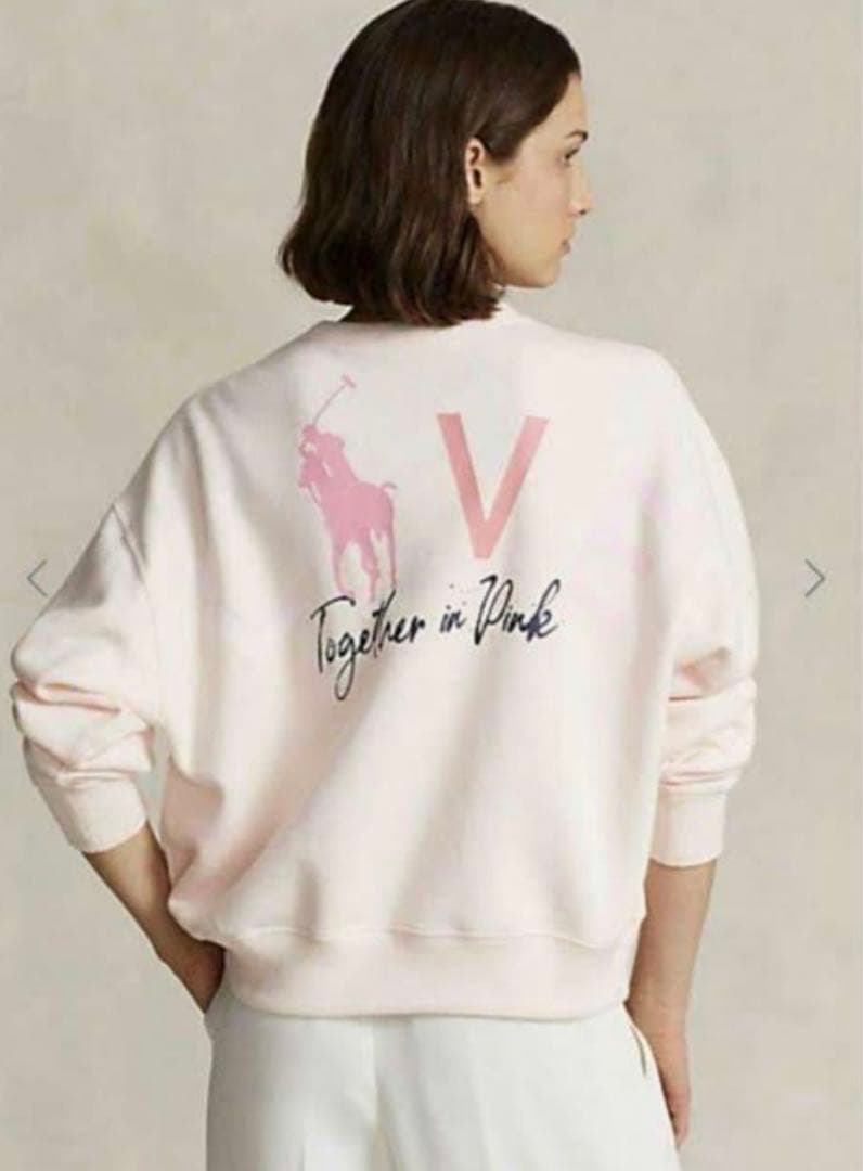 【希少】RALPH LAUREN ピンクポニー トレーナー