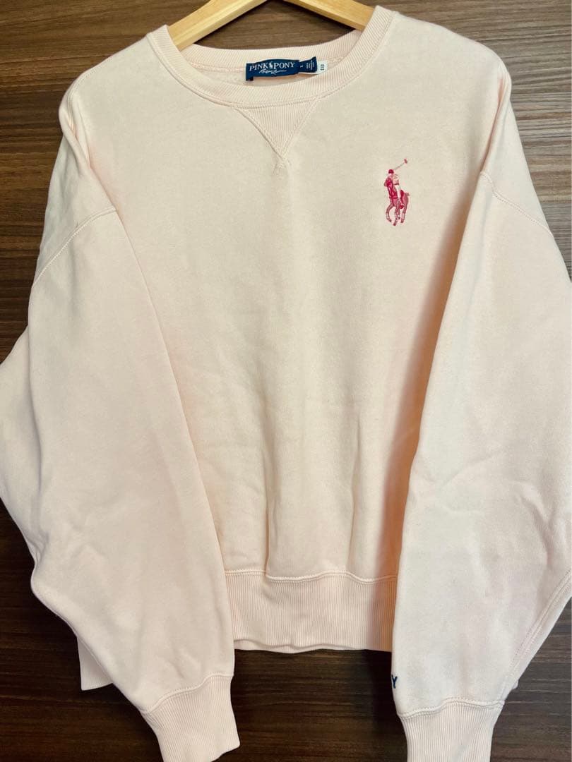 【希少】RALPH LAUREN ピンクポニー トレーナー