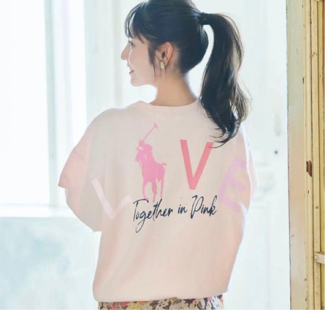 【希少】RALPH LAUREN ピンクポニー トレーナー