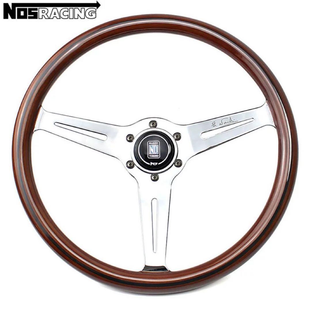 NARDI ナルディ ウッド クラシック ステアリング ハンドル 14インチ