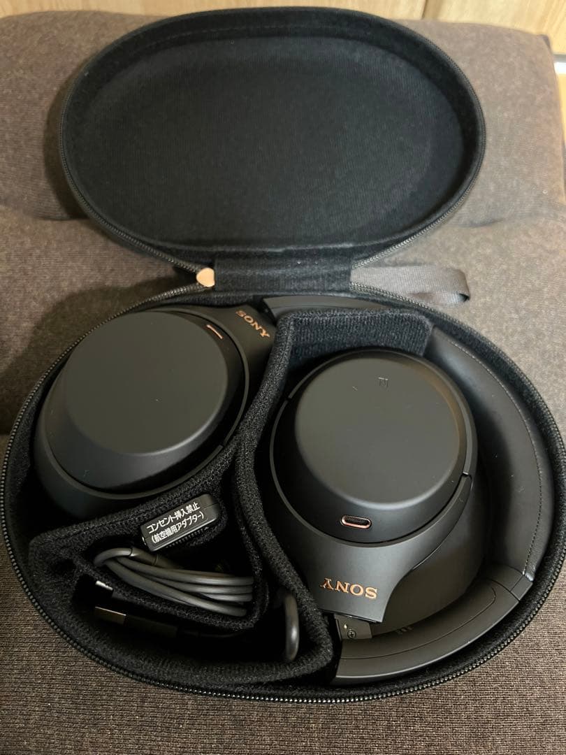 【美品】SONY WH-1000XM4 ワイヤレスヘッドホン ブラック