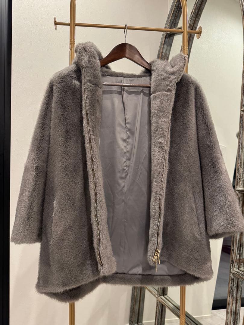 Deuxieme Classe MY WHITE ブルゾン　グレー