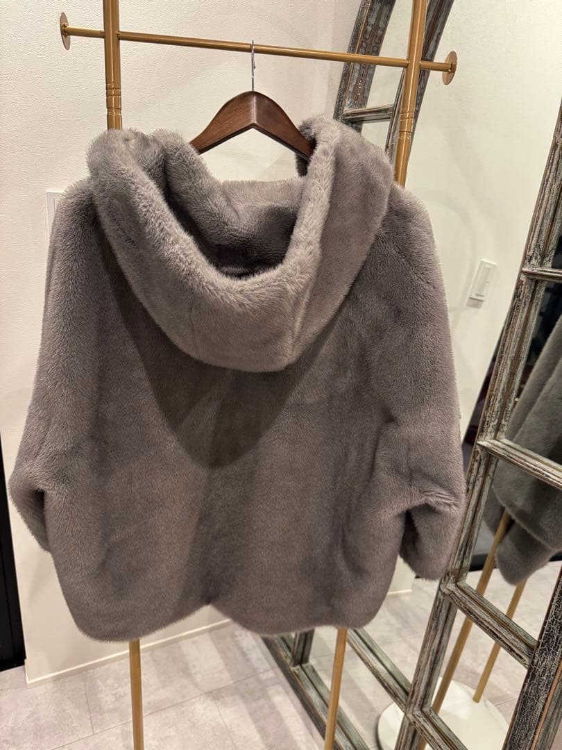 Deuxieme Classe MY WHITE ブルゾン　グレー