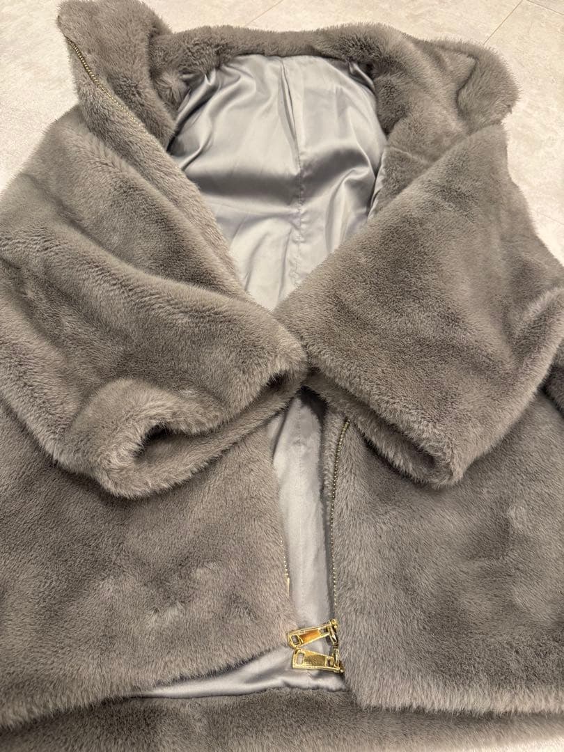 Deuxieme Classe MY WHITE ブルゾン　グレー