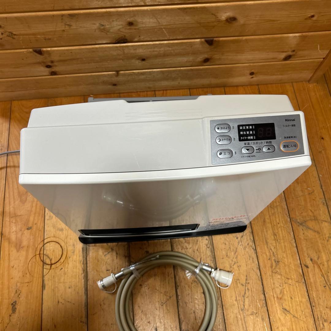 【美品】リンナイ ガスファンヒーター RC-N356E 15畳用 都市ガス対応