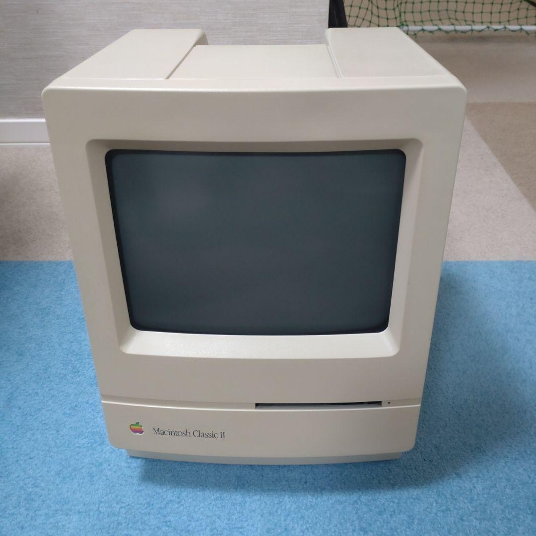 Macデスクトップ macintosh classicII
