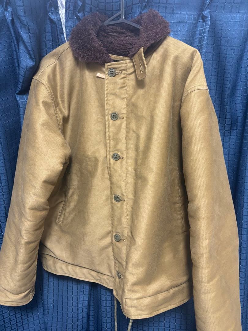 WAIPER N-1 デッキジャケット　アルパカライニング40