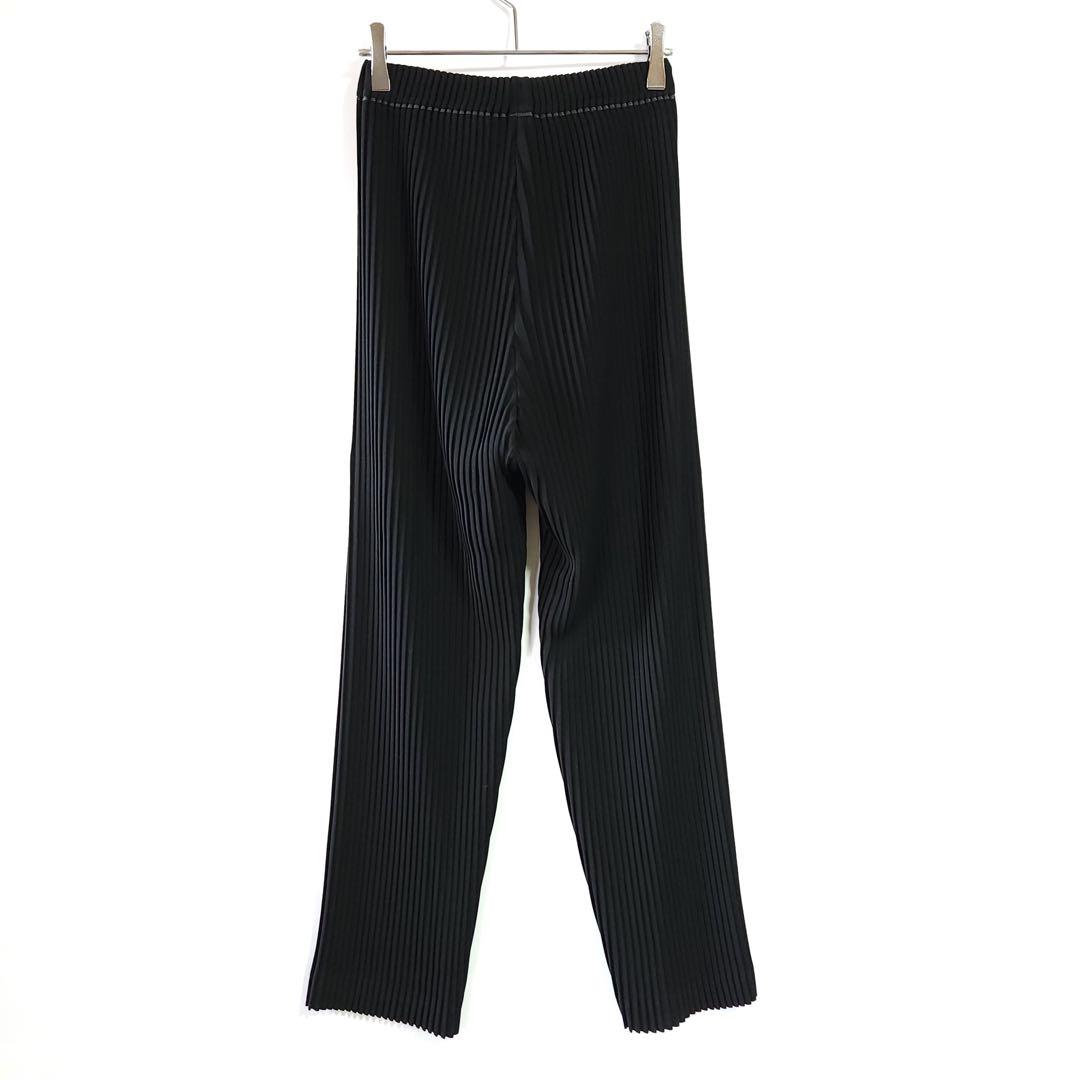 99ss ISSEY MIYAKE プリーツパンツ ブラック