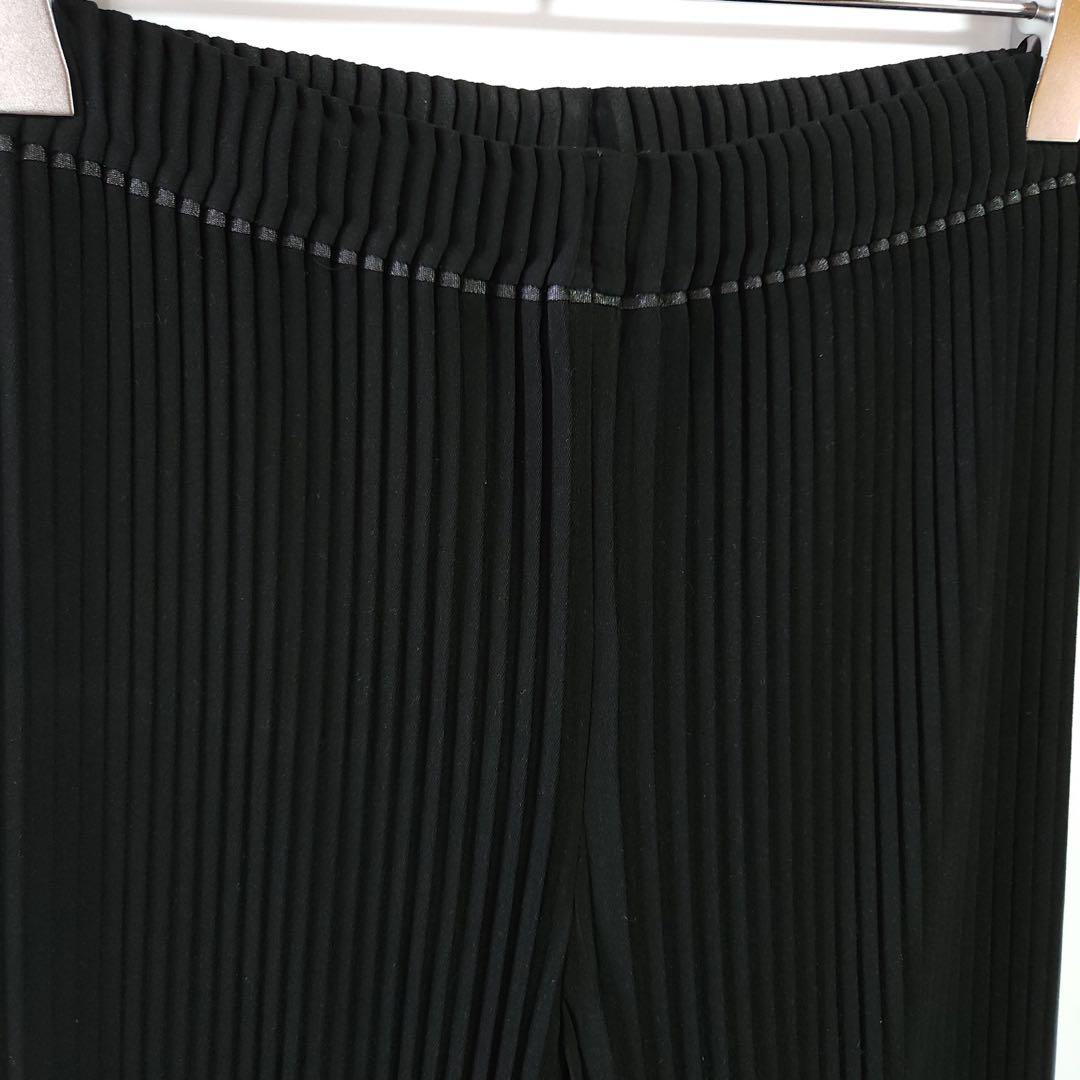 99ss ISSEY MIYAKE プリーツパンツ ブラック