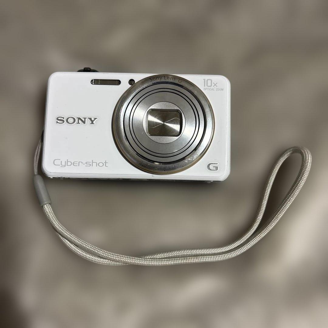 SONY Cyber-shot ホワイト 10倍ズーム　DSC-WX100