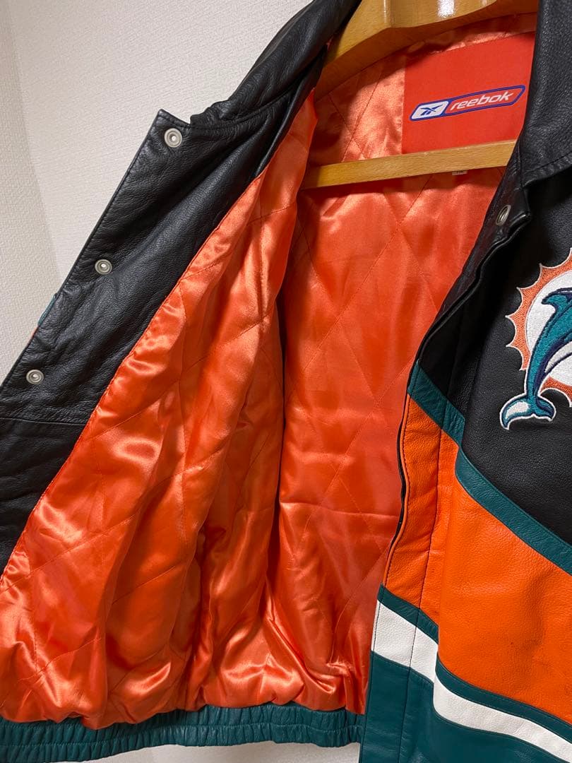 NFL Jeff Hamilton × Reebok レザー スタジャン