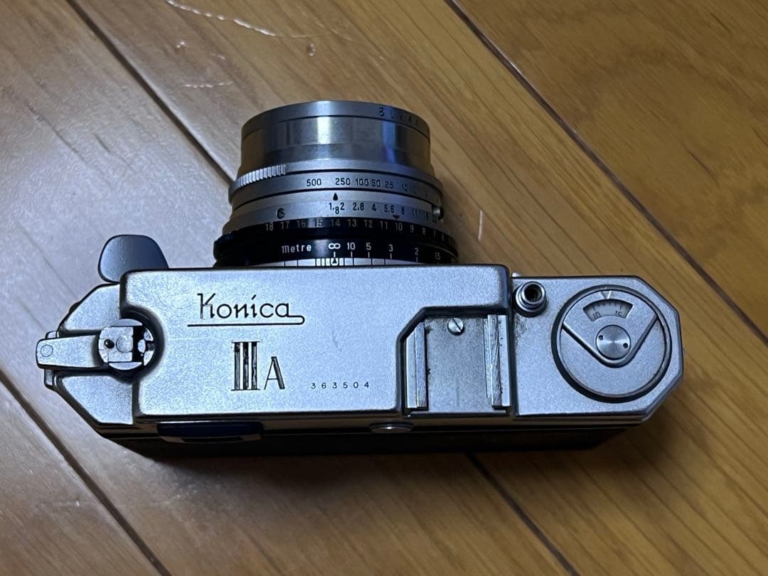 Konica コニカ ⅢA 50mm/f1.8 レンズシャッター式フィルムカメラ