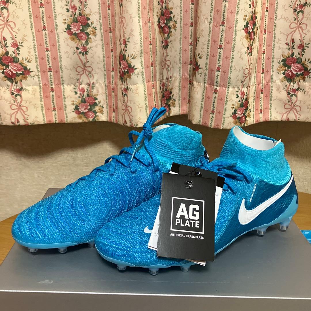 NikeファントムルナⅡエリート AGプレート 青
