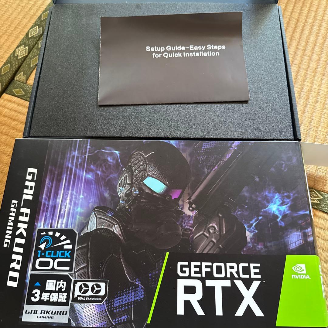 グラフィックボード・グラボ・ビデオカード GALAKURO GAMING GeForce RTX 3070Ti 8GB