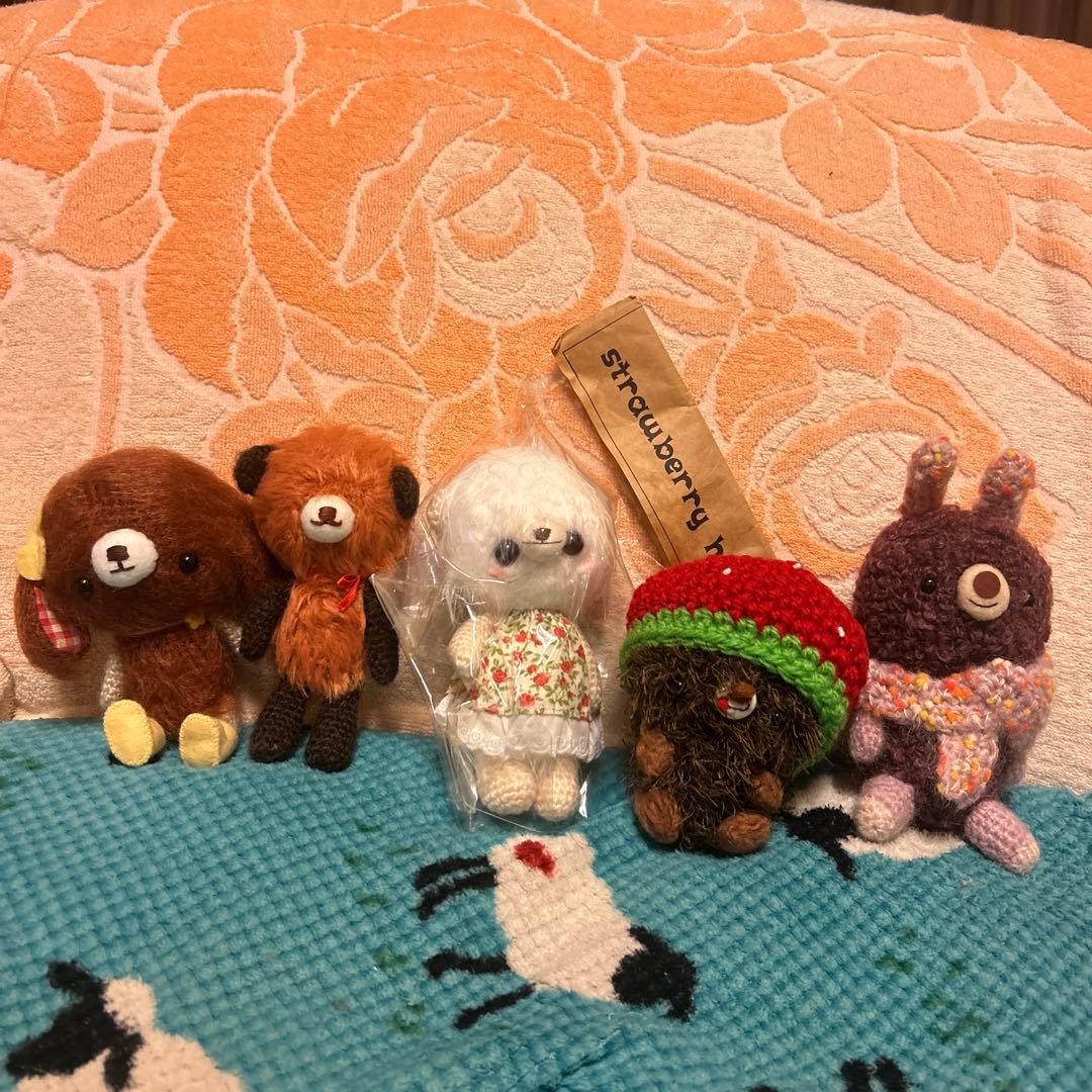 あみぐるみ くまちゃん ベア くまさん ぬいぐるみ ハンドメイド