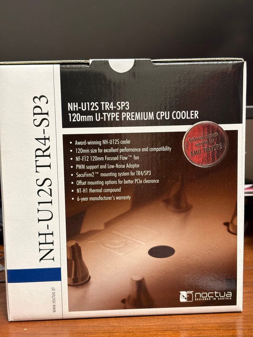 新品未開封 Noctua cpuクーラー NH-U12S TR4-SP3