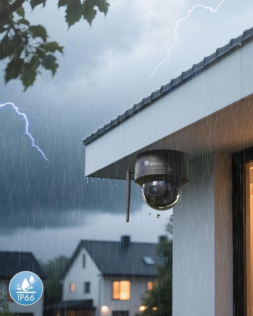 Ctronics 防犯カメラ 屋外 4K AI追跡機能 5GWi-Fi 人