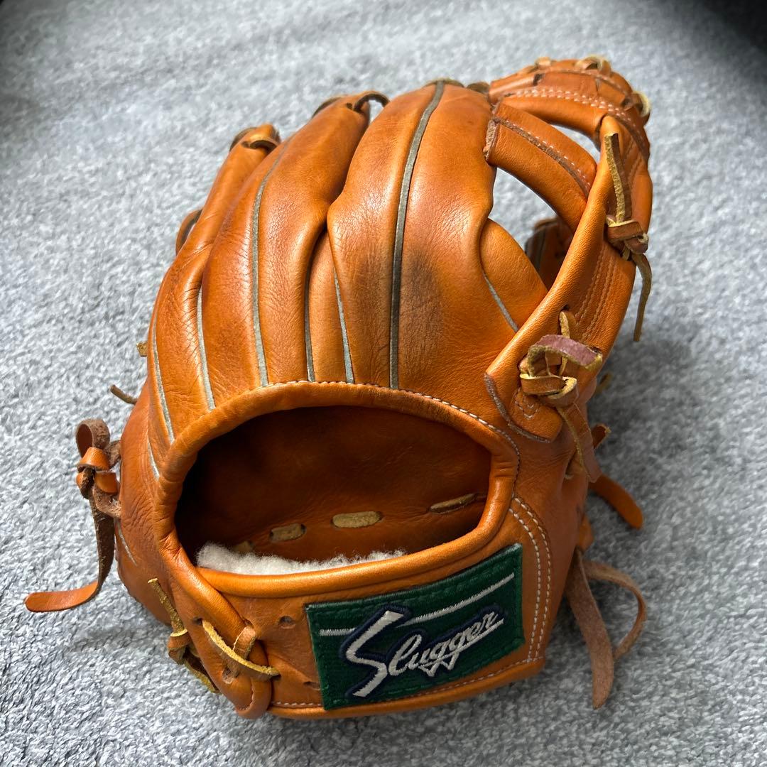 Slugger 軟式グローブ オレンジ　値下げ可　即日発送