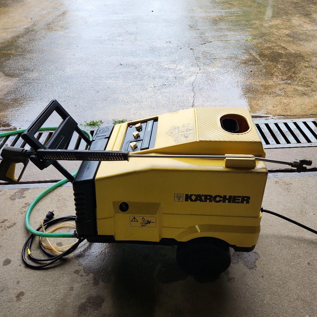 ★★ケルヒャー冷、温水高圧洗車機★★100V