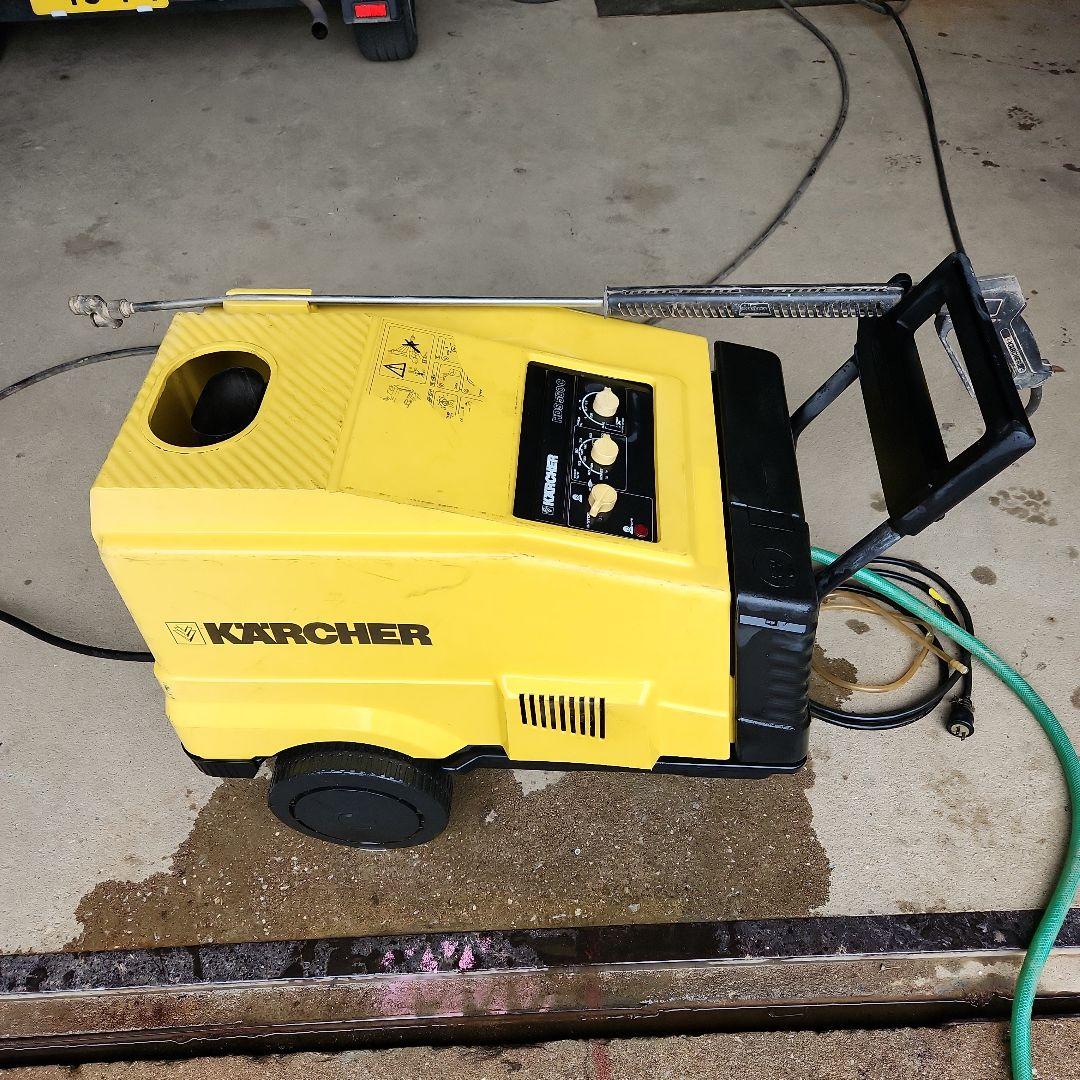 ★★ケルヒャー冷、温水高圧洗車機★★100V