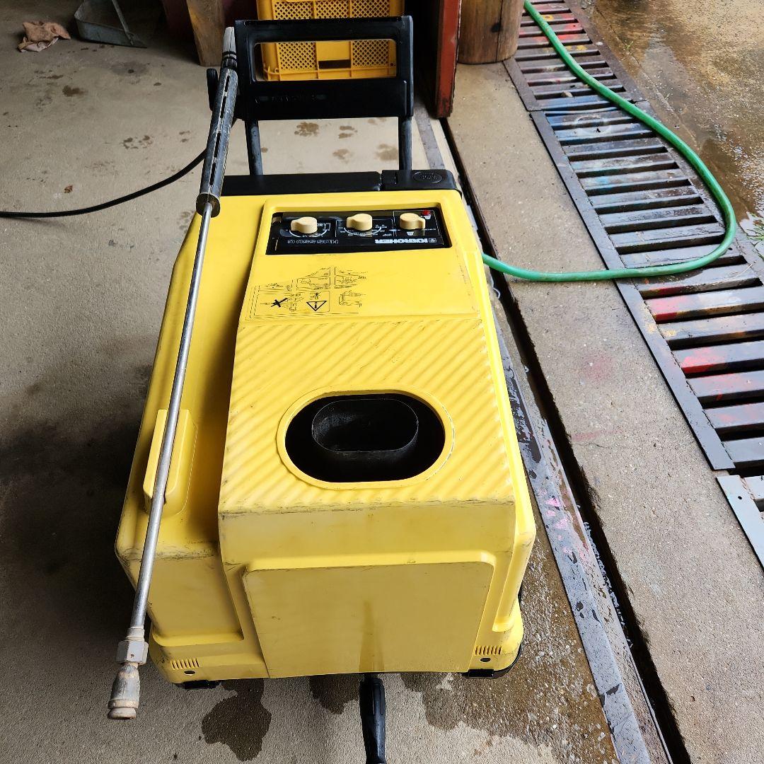 ★★ケルヒャー冷、温水高圧洗車機★★100V