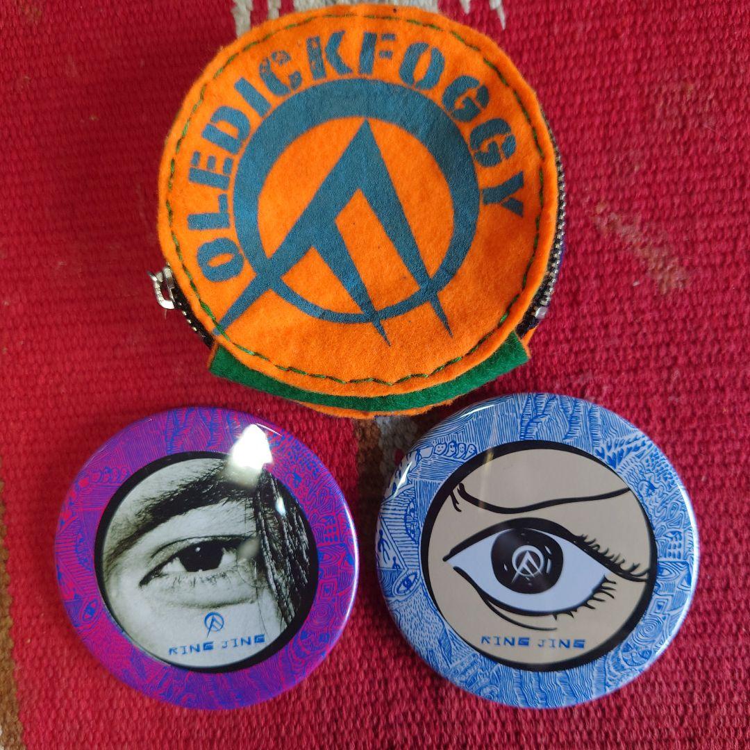 オールディックフォギー　サークルポーチ　バッジ