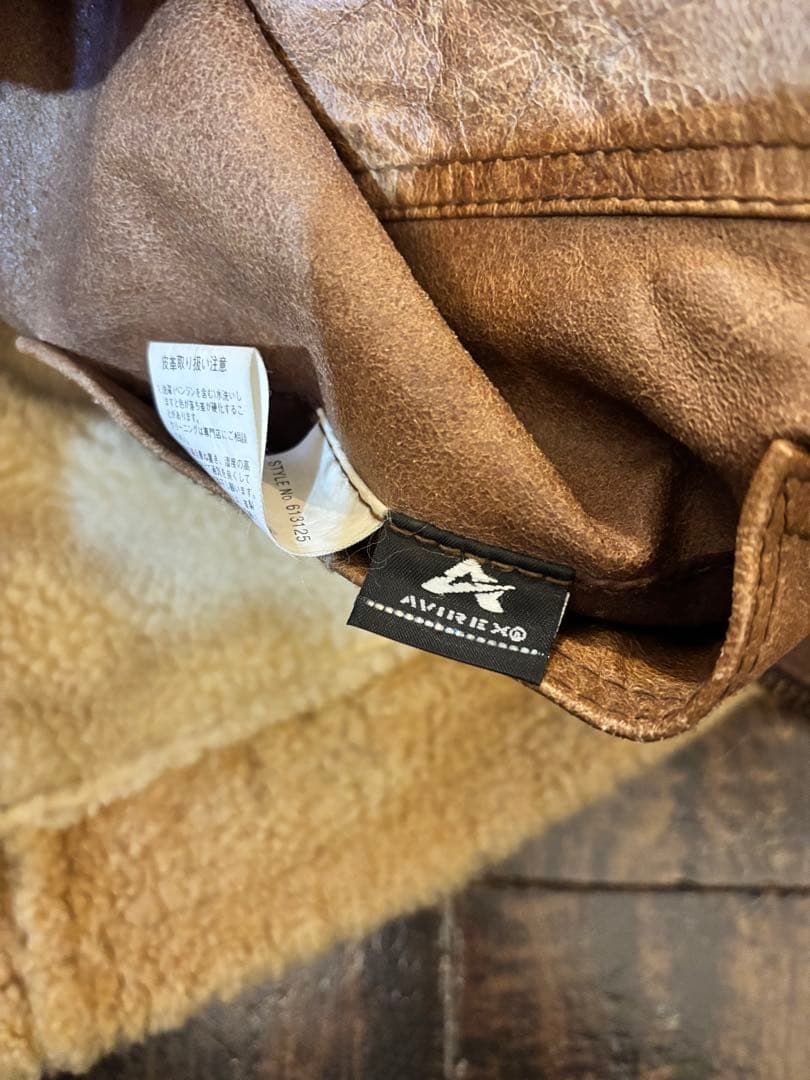 AVIREX アビレックス B-3 B-6 フライトジャケット ビンテージレザー