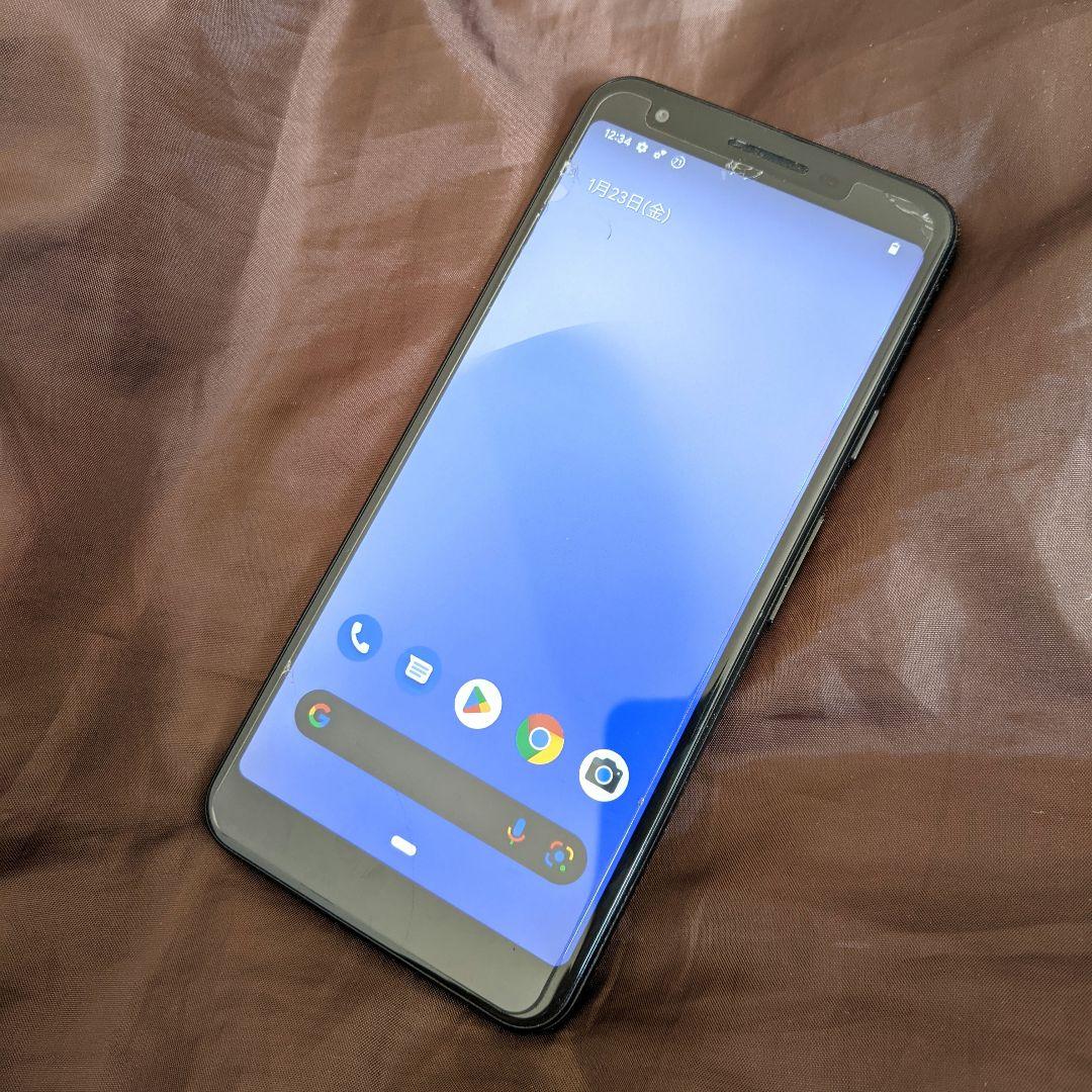 Google Pixel 3a　本体　SIMフリー　動作確認済み　ブラック　黒