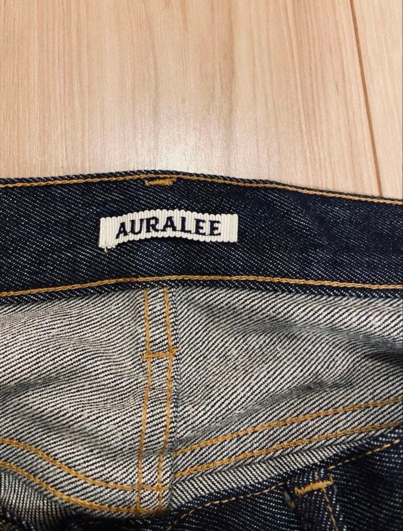 AURALEE HARD TWIST DENIM 5P PANTS 30インチ