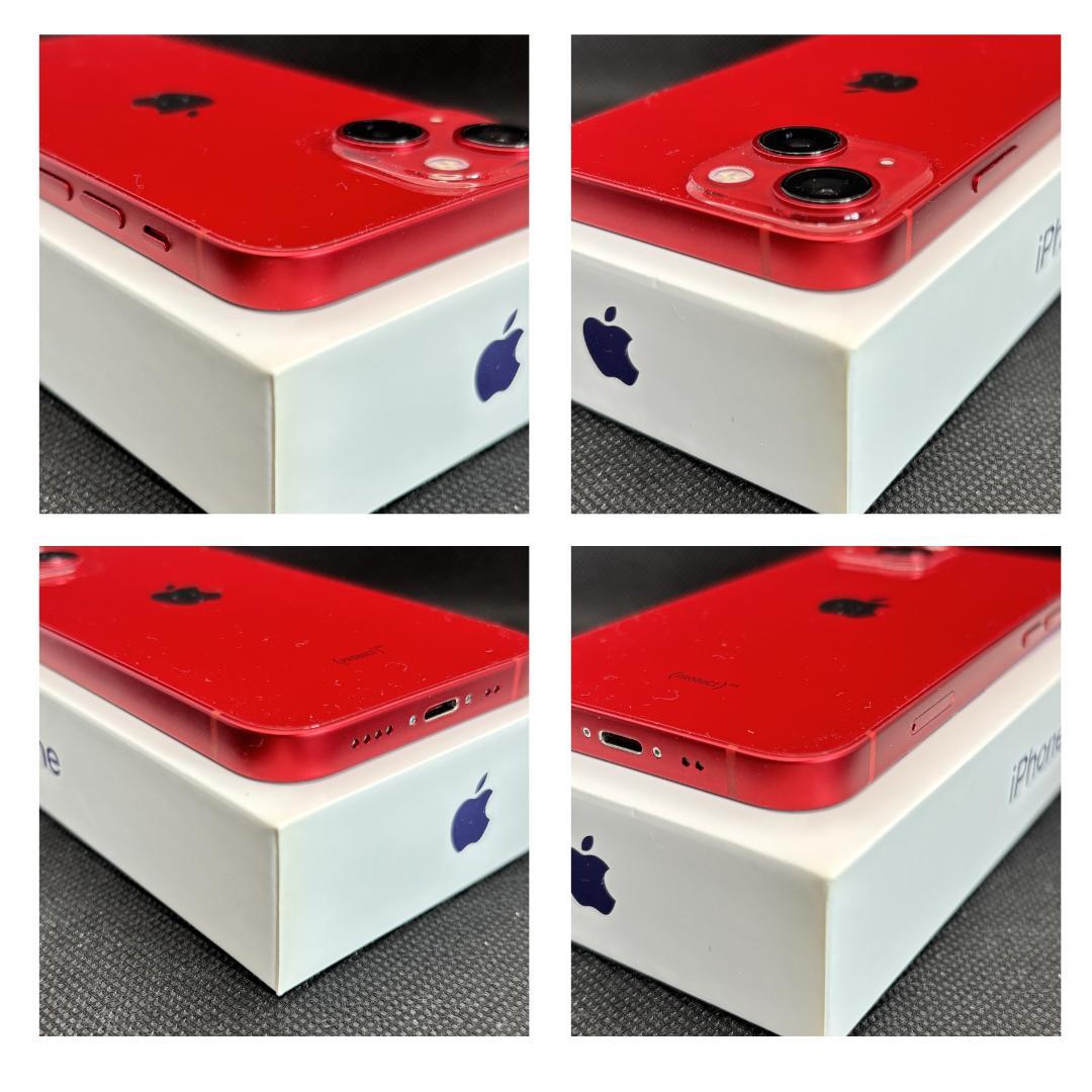 【美品】iPhone 13 mini 赤 128GB SIMフリー