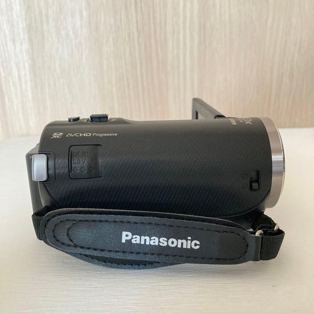 【美品】Panasonic HC-V480MS-W ビデオカメラ　白