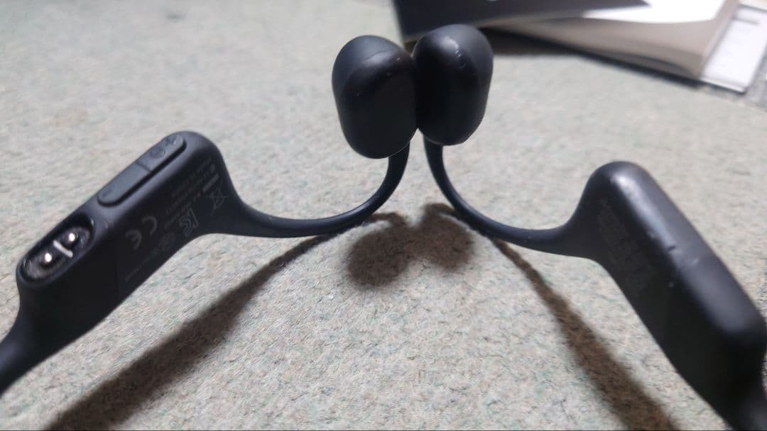 AEROPEX 骨伝導イヤホン ブラック　アフターショックズ