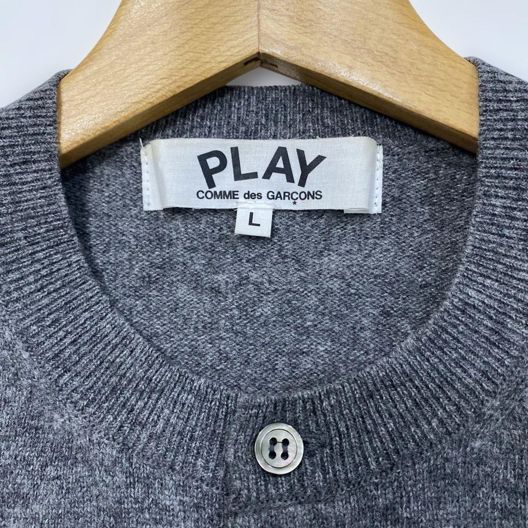 PLAY COMME des GARCONS カーディガン ギャルソン ニット
