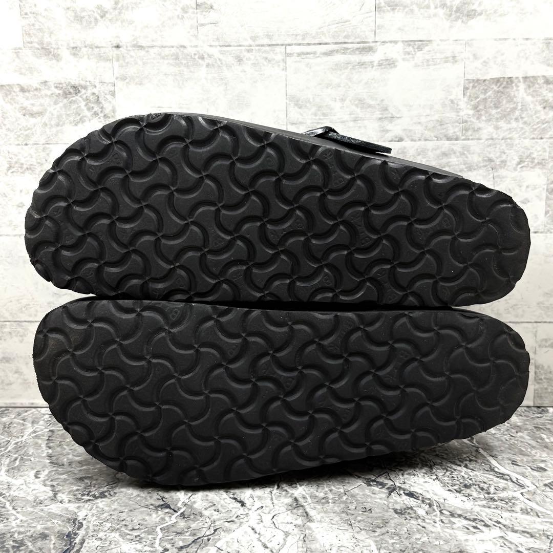 レア ビルケンシュトック ボストン エクスクイジット 27cm オールブラック