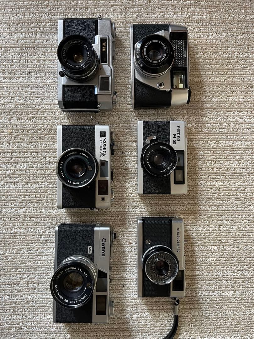 銀塩カメラ6台セット　ジャンク扱い