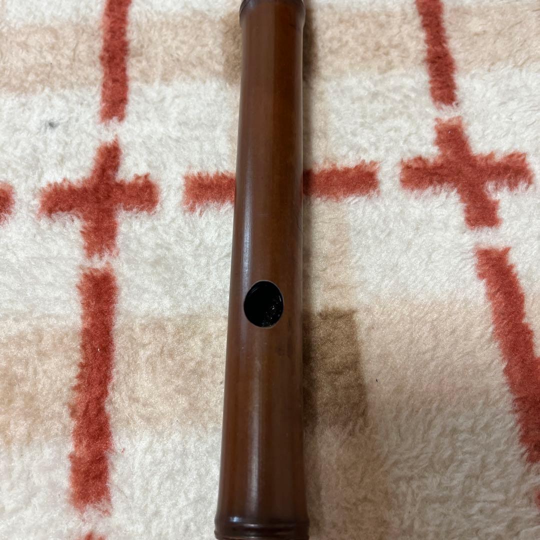 篠笛　古典二本調子　煤竹