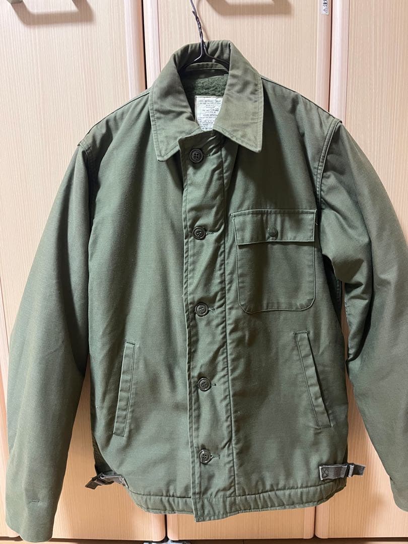 ジャケット・アウター us.army U.S.N. A-2 DECK JACKT 80s