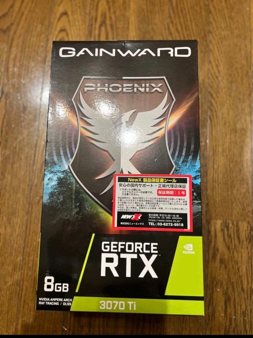 GAINWARD RTX3070 Ti 8GB 美品