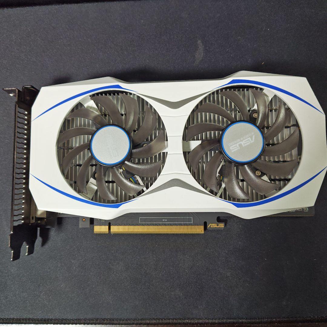 グラフィックボード・グラボ・ビデオカード ASUS NVIDIA GeForce GTX1050Ti OC4GB DUAL