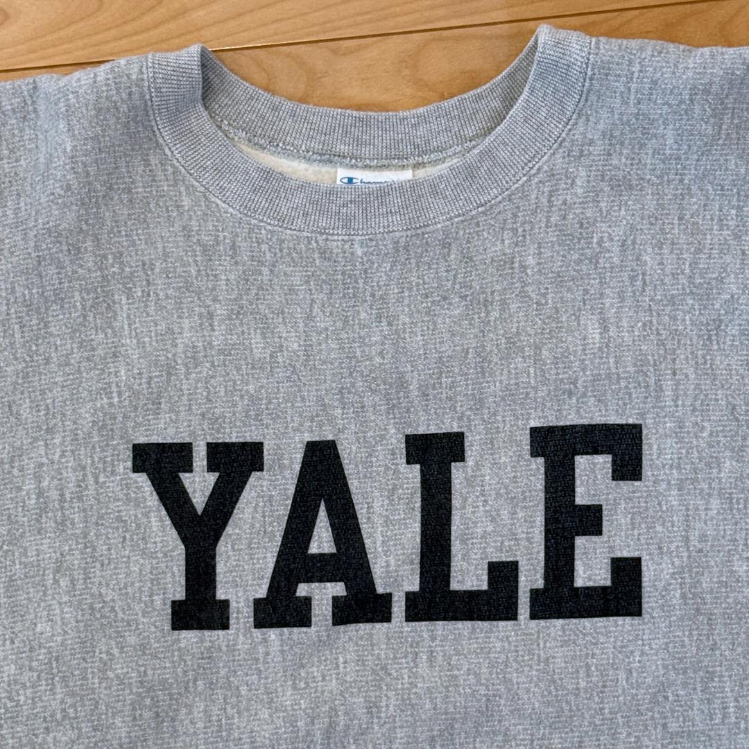 Champion true to archives YALE L スウェット