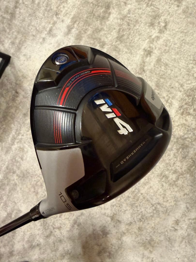 一打目を安定させる‼️ 特価❗️TaylorMade M4 ドライバー　カバー付