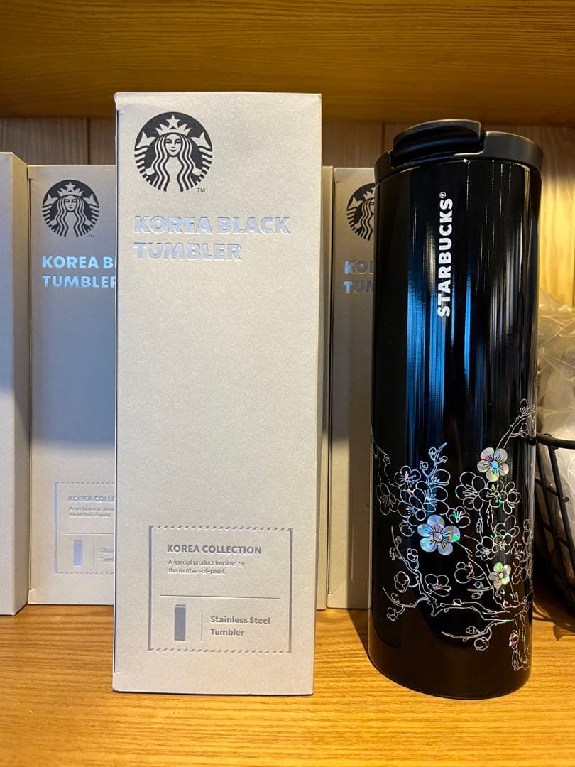 スターバックス KOREA BLACK TUMBLER