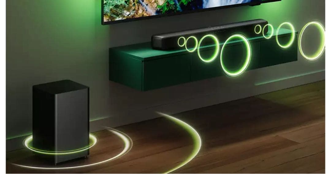 ワイヤレスサブウーファーを備えたサウンドバー 2.1 TAB5309/11