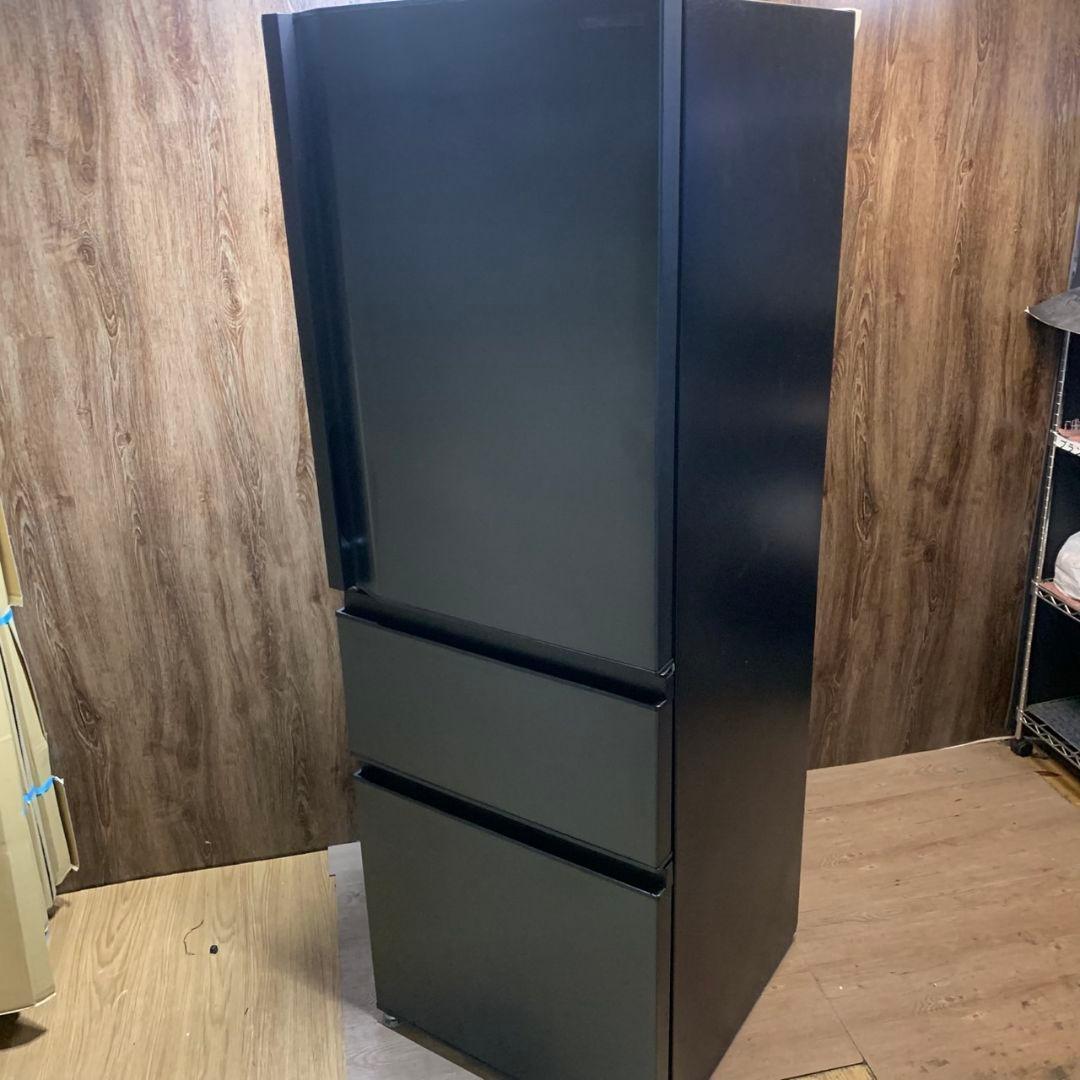 J129R 現状品 東芝 3ドア 356L 冷蔵庫 GR-V36SC(KZ)