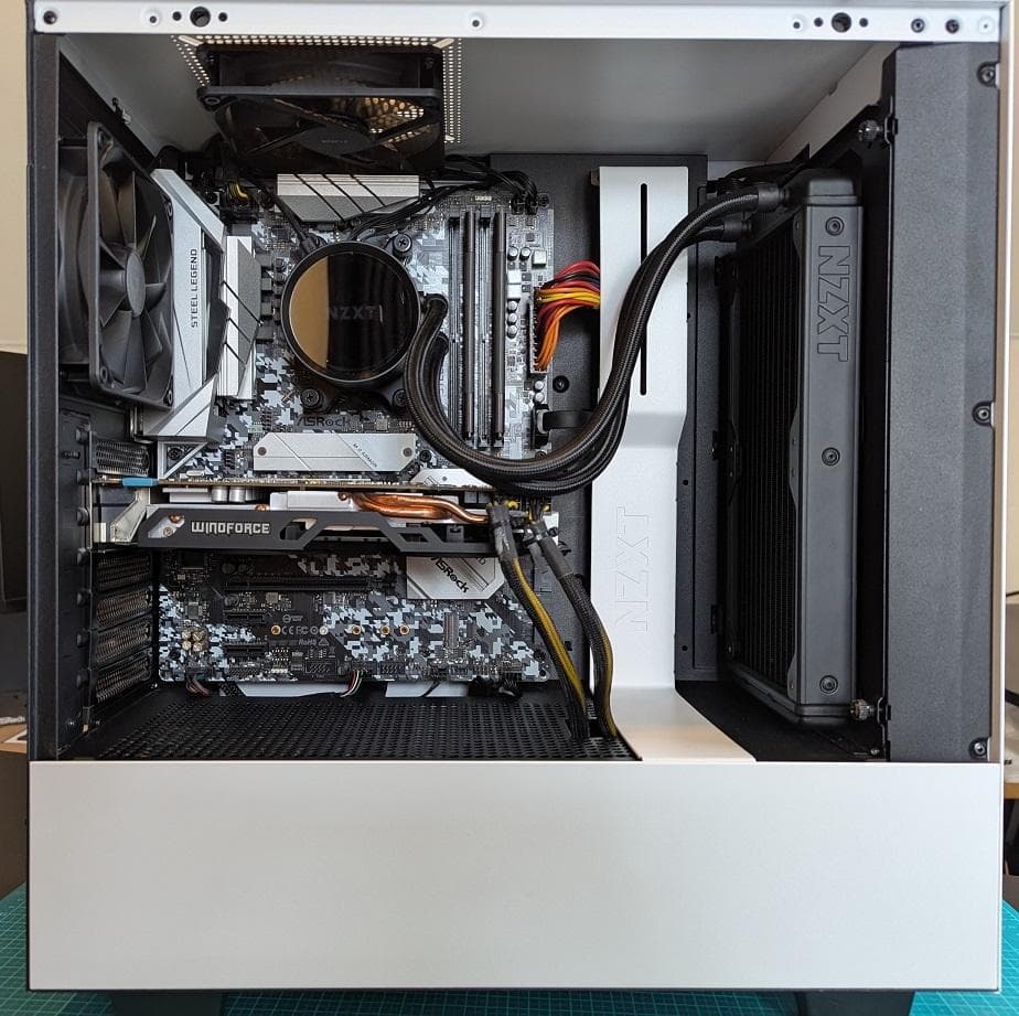 自作PC Ryzen 5 B450 NZXT