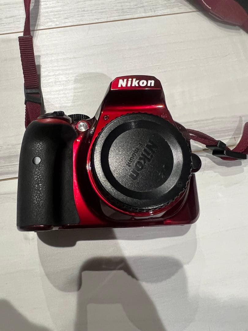 Nikon デジタル一眼レフ カメラ レッド D3400 ジャンク