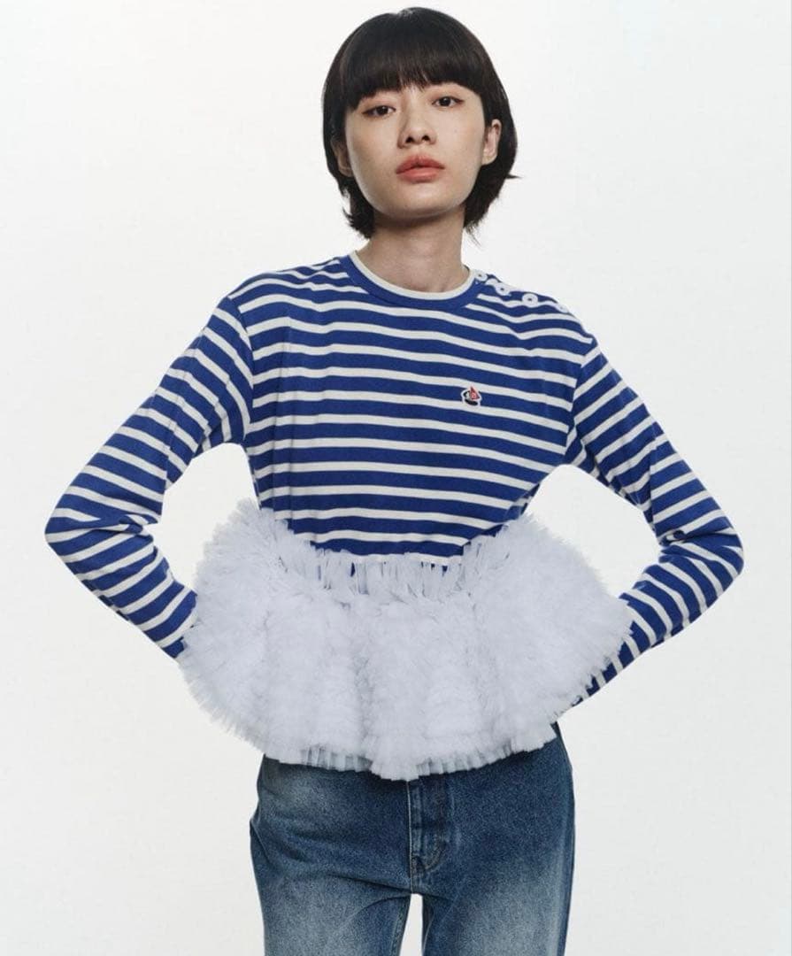 【タグ付き正規品】Bibiy. ビビィ　FRANCINE TULLE TOP